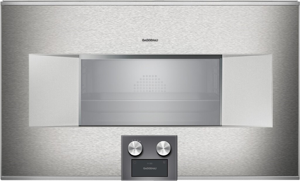 Bild von Gaggenau Einbau-Dampfgarer BS 485112 Dampfbackofen 76cm Serie 400 ES L Bed. U 3 Jahre Premiumshop Garantie