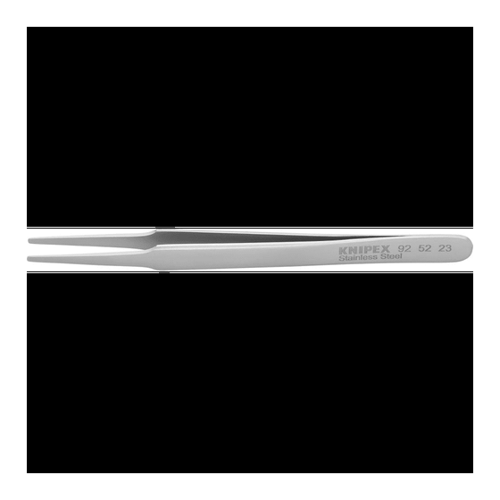 Bild von Präzisions-Pinzette rund 2mm 120mm rostfrei