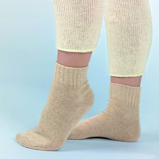 Bild von Kuschelsocken mit Merino und Kaschmir 35-38
