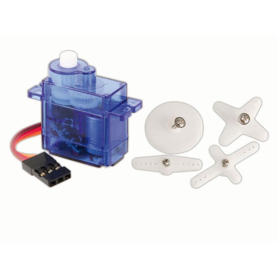 Bild von Servomotor, analog, 23,5x12,5 mm, Kunststoffgetriebe