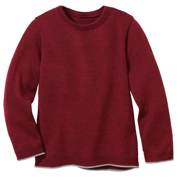 Bild von disana - Kid's Strick-Pullover Gr 86/92 rot