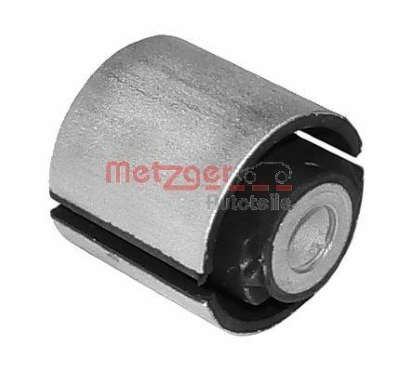 Bild von METZGER 52031208 Querlenkerlager Querlenkerbuchse, Querlenkergummi, Querlenker Gummilager Vorderachse, unten, hinten Gummimetalllager