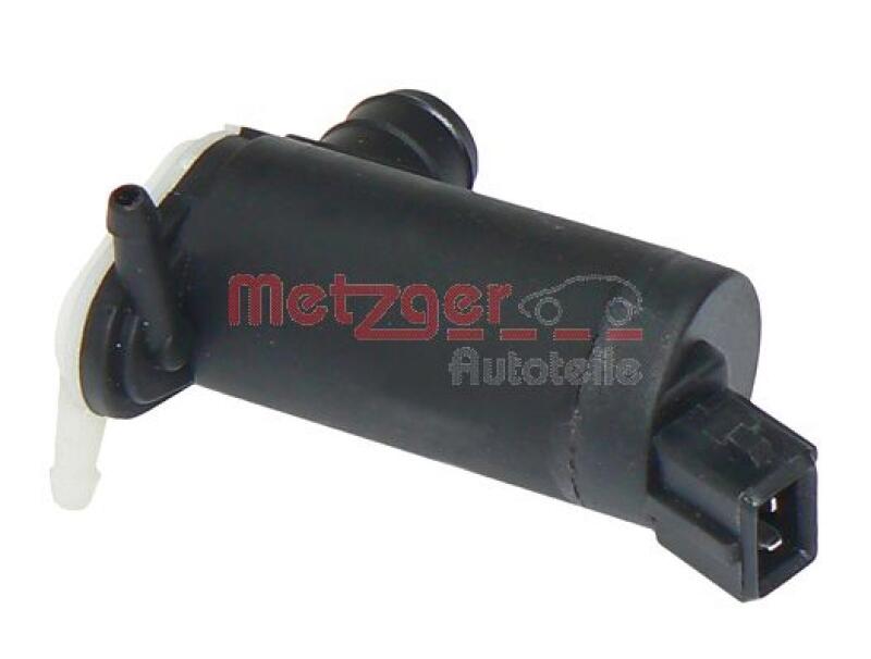 Bild von METZGER 2220016 Waschwasserpumpe Scheibenwaschpumpe, Wischwasserpumpe, Spritzwasserpumpe ORIGINAL ERSATZTEIL FORD: FIESTA 5, Fusion Estate