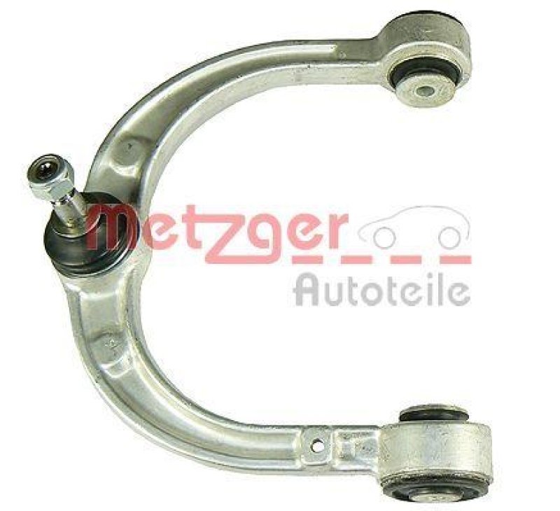 Bild von METZGER 58052101 Querlenker Lenker, Radaufhängung, Dreieckslenker, Achslenker KIT + mit Trag-/Führungsgelenk Vorderachse links, oben Querlenker