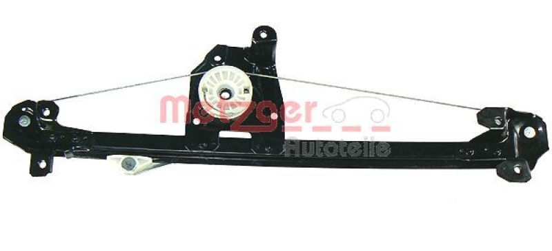 Bild von METZGER 2160060 Fensterheber hinten rechts elektrisch ohne Elektromotor