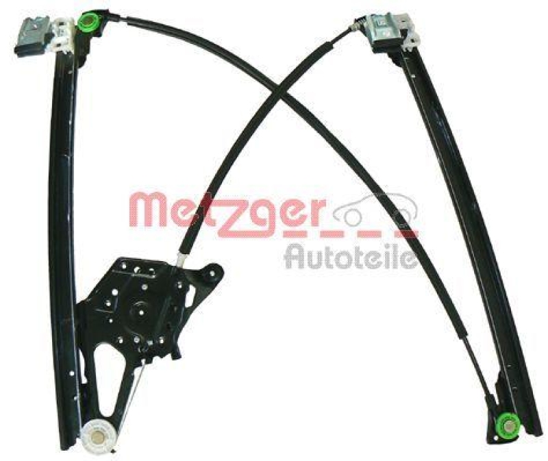 Bild von METZGER 2160144 Fensterheber vorne rechts elektrisch ohne Elektromotor mit Komfortfunktion VOLKSWAGEN: Sharan I