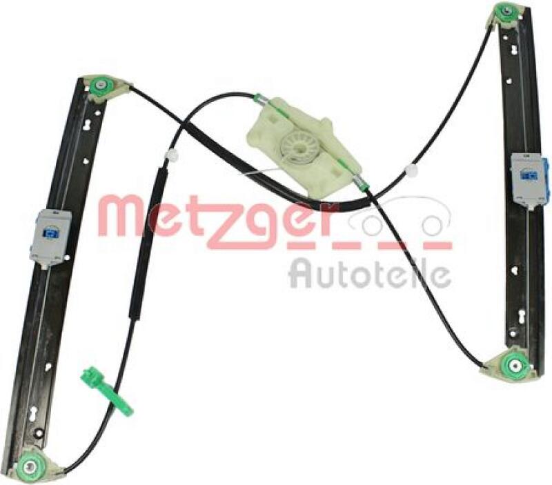 Bild von METZGER 2160230 Fensterheber vorne links elektrisch ohne Elektromotor AUDI: A6 C6 Allroad, A6 C6 Avant
