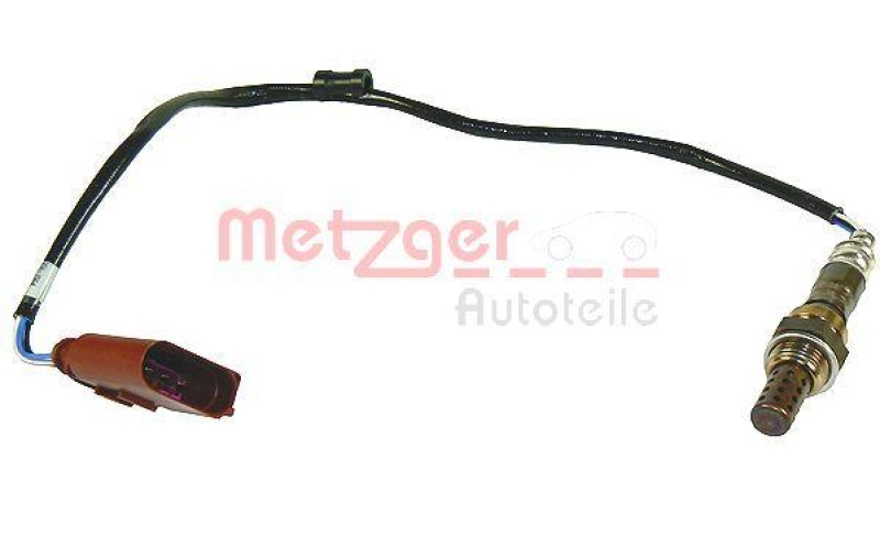 Bild von METZGER 0893090 Lambdasonde Regelsonde, Lambda Sensor mit Gummitülle ORIGINAL ERSATZTEIL M18x1,5 Diagnosesonde 4 VOLKSWAGEN: Golf 4, Bora Saloon