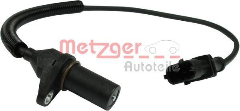 Bild von METZGER 0902280 Impulsgeber Kurbelwellensensor, Impulsgeber, Kurbelwelle 3 Induktivsensor mit Kabel KIA: CARENS 3, cee‘d I Hatchback, HYUNDAI: Tucson