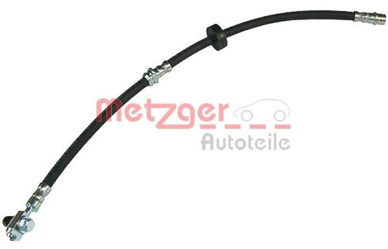 Bild von METZGER Bremsschlauch vorne rechts links 10mm für AUDI 8Z0611707C 8Z0611707 4116205
