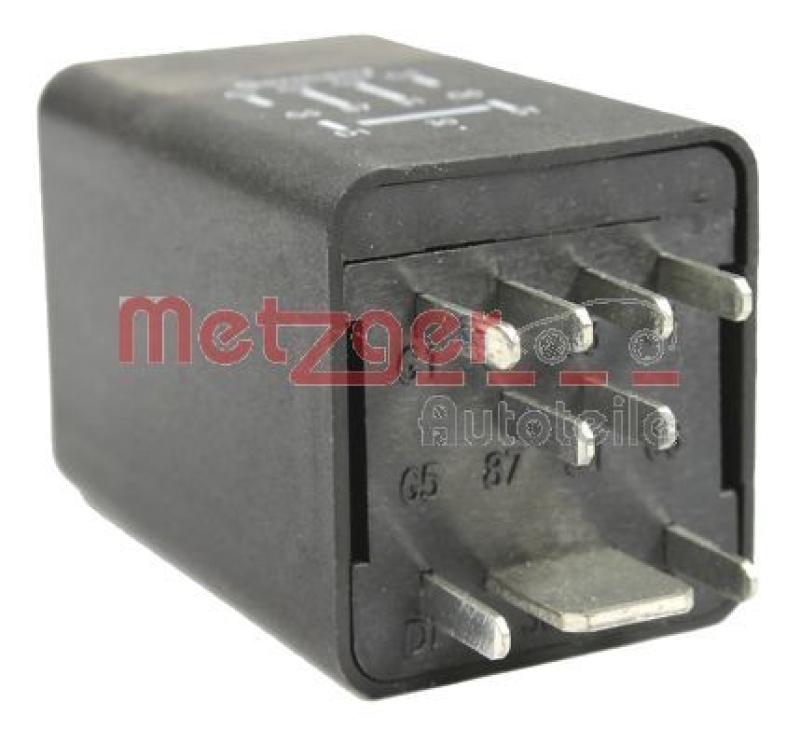 Bild von METZGER Relais, Glühanlage 12V für MITSUBISHI VAG 038907281B 1860A499 04L907282B 0884010