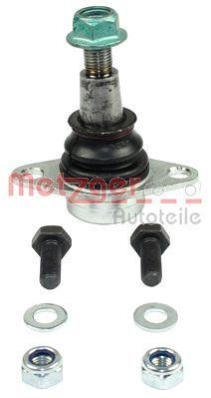 Bild von METZGER 57028918 Traggelenk Trag- / Führungsgelenk, Achsgelenk, Führungsgelenk Vorderachse rechts, Vorderachse links KIT + BMW: X3, X4