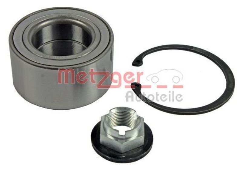 Bild von METZGER WM 6780 Radlagersatz Vorderachse links, Vorderachse rechts mit integriertem magnetischen Sensorring 82 FORD: FOCUS 3 Turnier, KUGA 2, FOCUS 3
