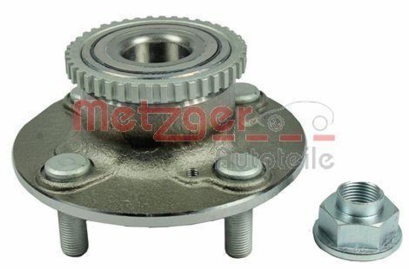 Bild von METZGER WM 6980 Radlagersatz Radlager, Radlager & Radlagersatz mit Radnabe