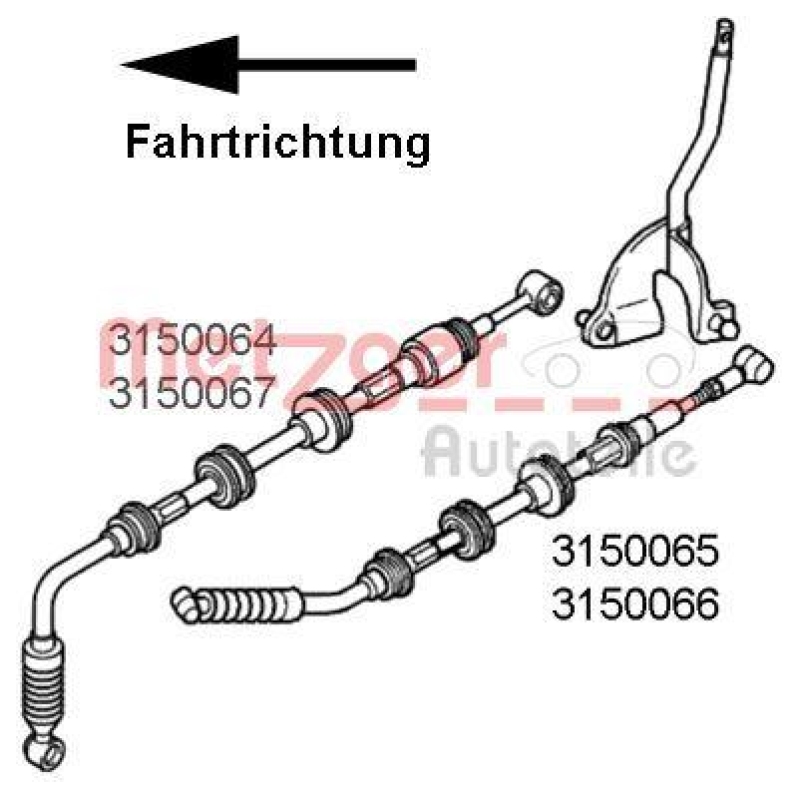 Bild von Metzger Kupplungsseil Citroen Jumper Fiat Ducato Peugeot Boxer