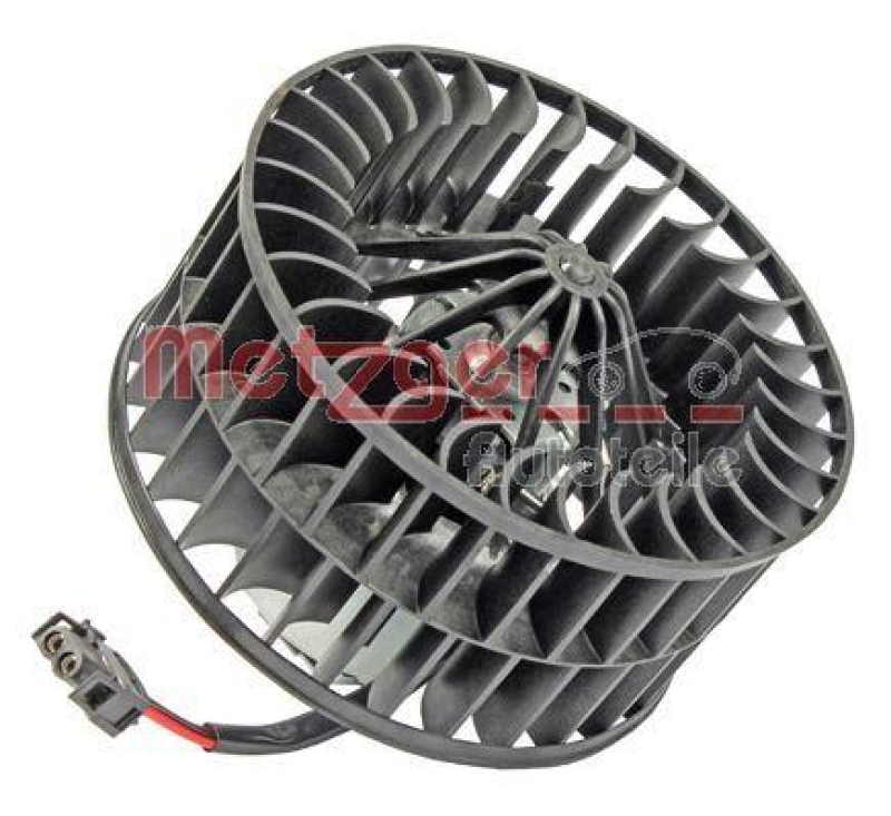 Bild von METZGER 0917156 Innenraumgebläse Heizgebläse, Gebläsemotor, Lüftermotor für Fahrzeuge ohne Klimaanlage BMW: 3 Coupe