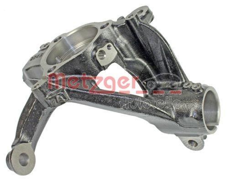 Bild von METZGER 58088101 Achsschenkel Radträger, Radlagergehäuse, Achsschenkel, Radaufhängung Vorderachse links VOLKSWAGEN: Golf 7, Golf 7 Variant