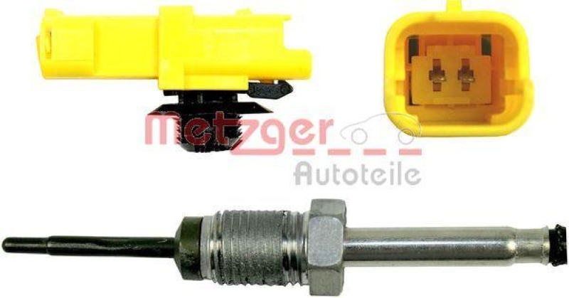 Bild von METZGER 0894028 Sensor, Abgastemperatur ORIGINAL ERSATZTEIL RENAULT: SCENIC 3, SCENIC 2