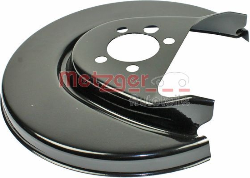 Bild von METZGER 6115056 Ankerblech Bremsankerblech, Spritzblech, Bremsscheiben Schutzblech Hinterachse rechts SKODA: Fabia 1 Combi, Fabia 2, Roomster