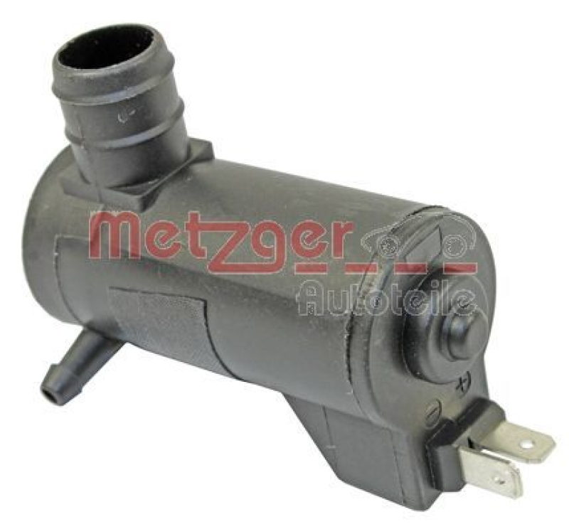 Bild von METZGER 2220055 Waschwasserpumpe Scheibenwaschpumpe, Wischwasserpumpe, Spritzwasserpumpe PEUGEOT: 205 II Hatchback