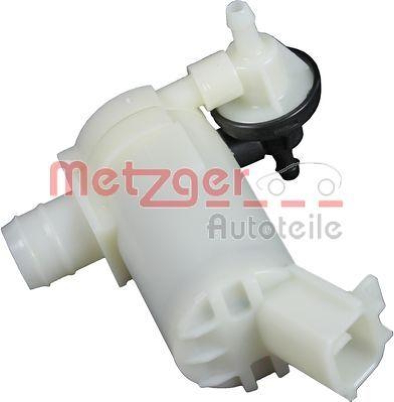 Bild von METZGER 2220062 Waschwasserpumpe Scheibenwaschpumpe, Wischwasserpumpe, Spritzwasserpumpe