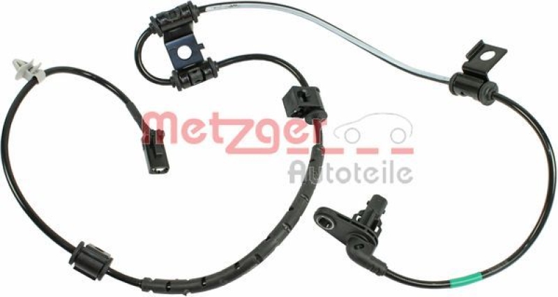 Bild von METZGER 0900230 ABS Sensor Drehzahlsensor, Raddrehzahl Sensor, Drehzahlgeber 2 1050 KIA: Sportage III