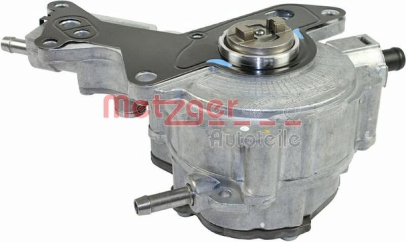 Bild von METZGER 8010032 Unterdruckpumpe Vakuumpumpe, Unterdruckpumpe, Bremsanlage mit Dichtung ORIGINAL ERSATZTEIL VOLKSWAGEN: Multivan 5 (7HM
