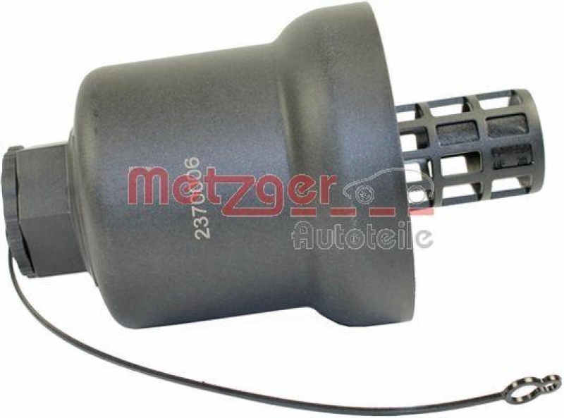 Bild von METZGER 2370006 Deckel, Ölfiltergehäuse ohne Ölfilter AUDI: A3 Hatchback, A6 C6 Avant, A4 B7 Avant, VOLKSWAGEN: Golf 5, GOLF 6, SKODA: Octavia 2 Combi
