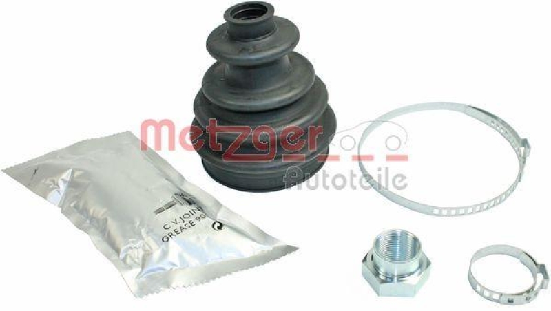 Bild von METZGER 751.091 Achsmanschette Faltenbalg, Faltenbalgsatz, Antriebswellenmanschette 103 Polychloropren (Neopren) mit Mutter MINI: Hatchback