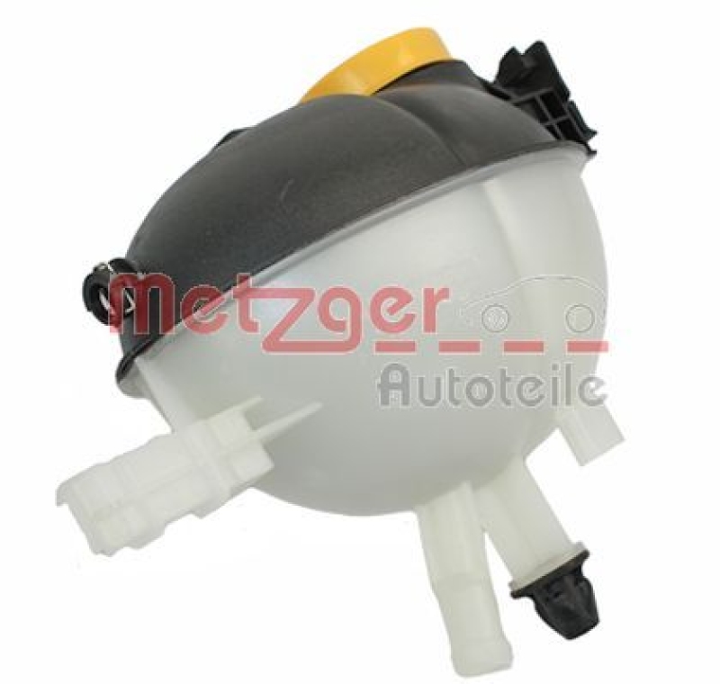 Bild von METZGER 2140160 Ausgleichsbehälter Kühlwasserbehälter, Kühlflüssigkeitsbehälter, Ausgleichsbehälter, Kühlmittel mit Kühlmittelstandsensor ohne Deckel