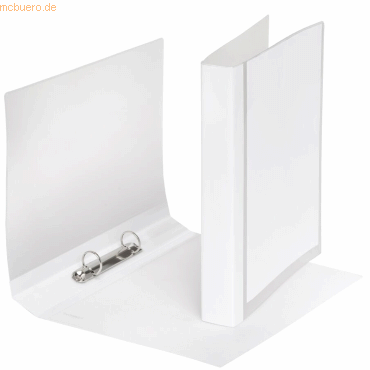 Bild von Foldersys, Ordner, Präsentations-Ringbuch A4 2-Ringe 25mm Rücken 40mm PP farblos transluzent (A4, 40 mm, 1 x)