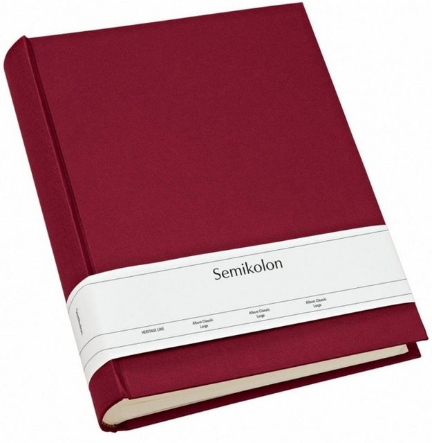Bild von Semikolon Fotoalbum Album 351024 Classic Large burgundy