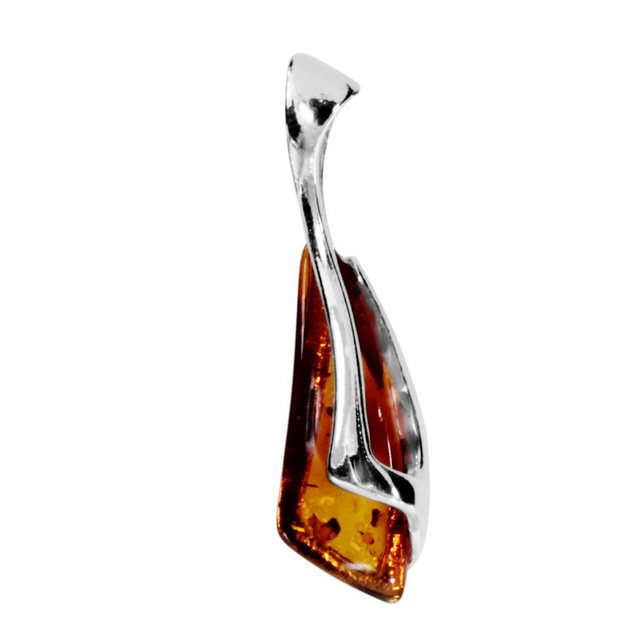 Bild von OSTSEE-SCHMUCK Kettenanhänger - Tilde - Silber 925/000 - Bernstein (1-tlg)