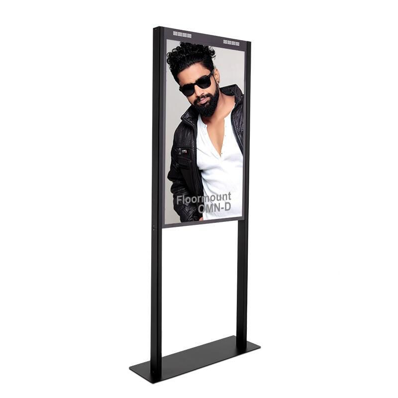Bild von Hagor Floormount OM55N-D, Digital Signage Zubehör, Schwarz