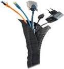 Bild von HAGOR KSS 5 Meter Schwarz - 38mm Kabelsocke selbstschliessend 5m Laenge Weite 38mm aus elastischem Polyester