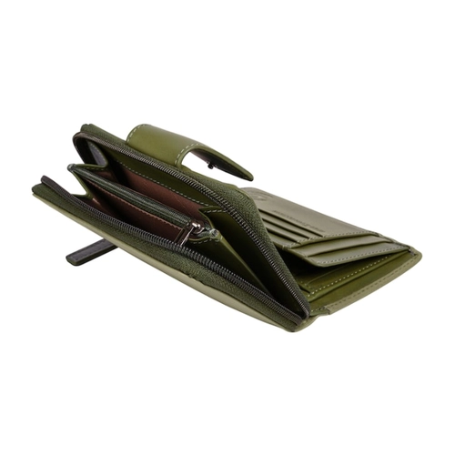 Bild von Bugatti Sina Ladies Zip Wallet II  in Grün (0.4 Liter), Geldbörse