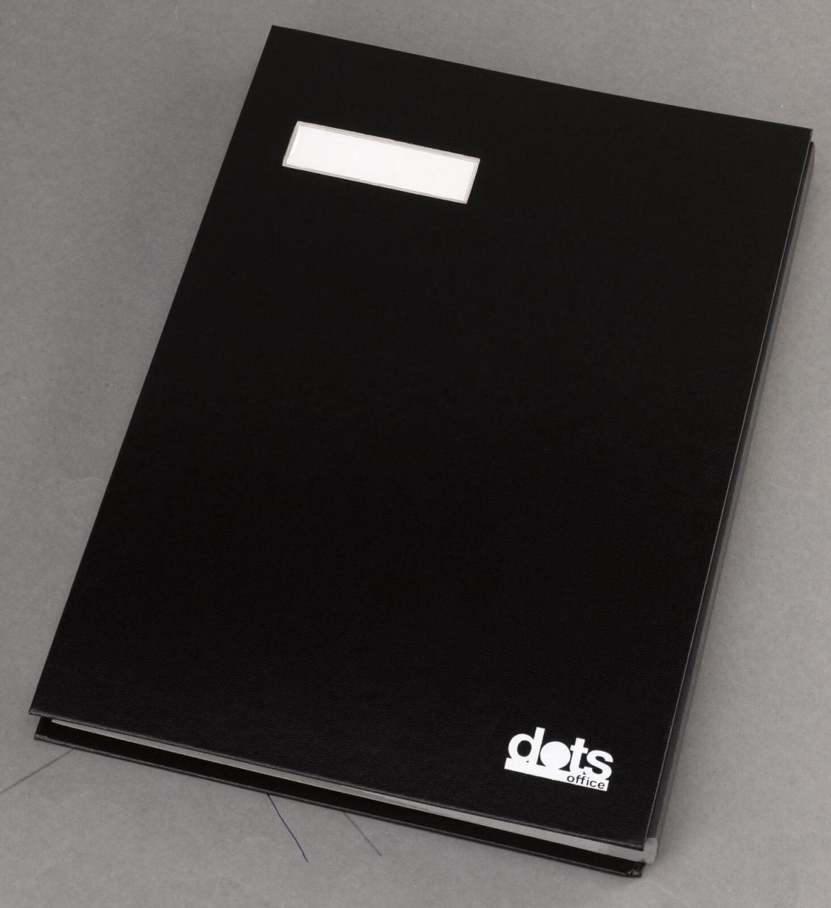 Bild von dots Schreibmappe dots Unterschriftenmappe 20 Fächer schwarz