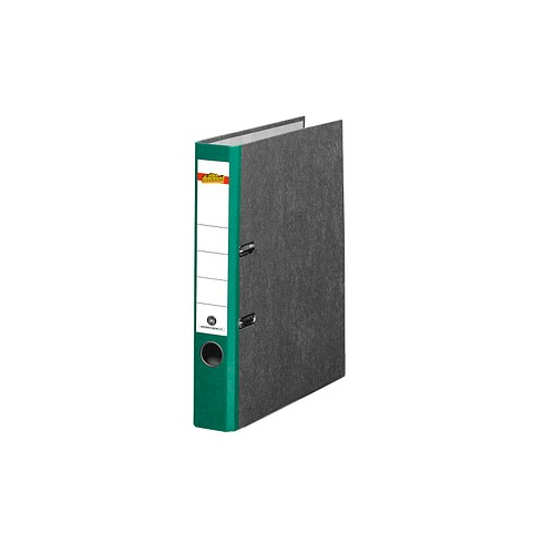 Bild von office discount Ordner grün marmoriert Karton 5,0 cm DIN A4