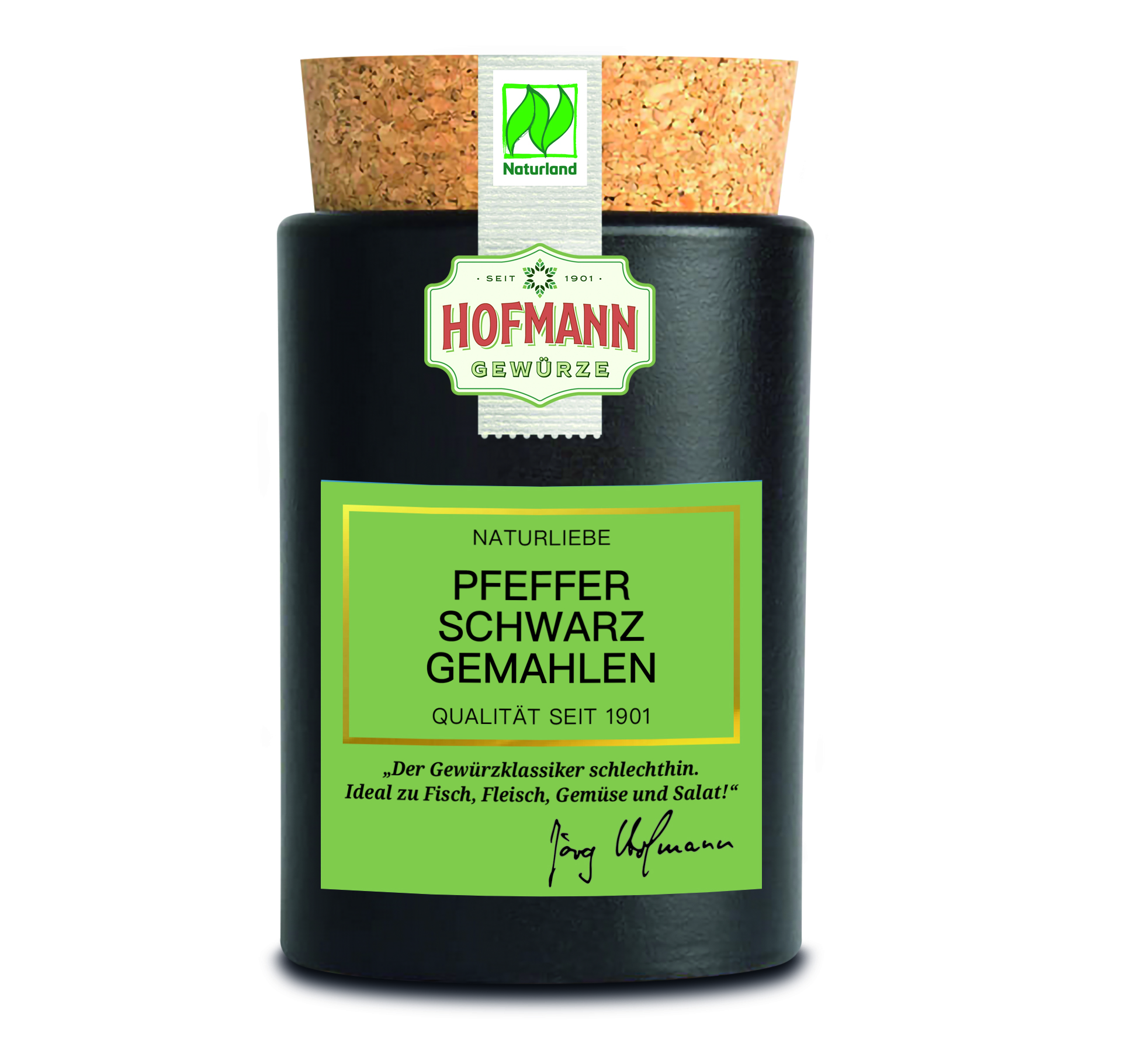 Bild von Hofmann Gewürze BIO Naturland Pfeffer schwarz gemahlen, 50g
