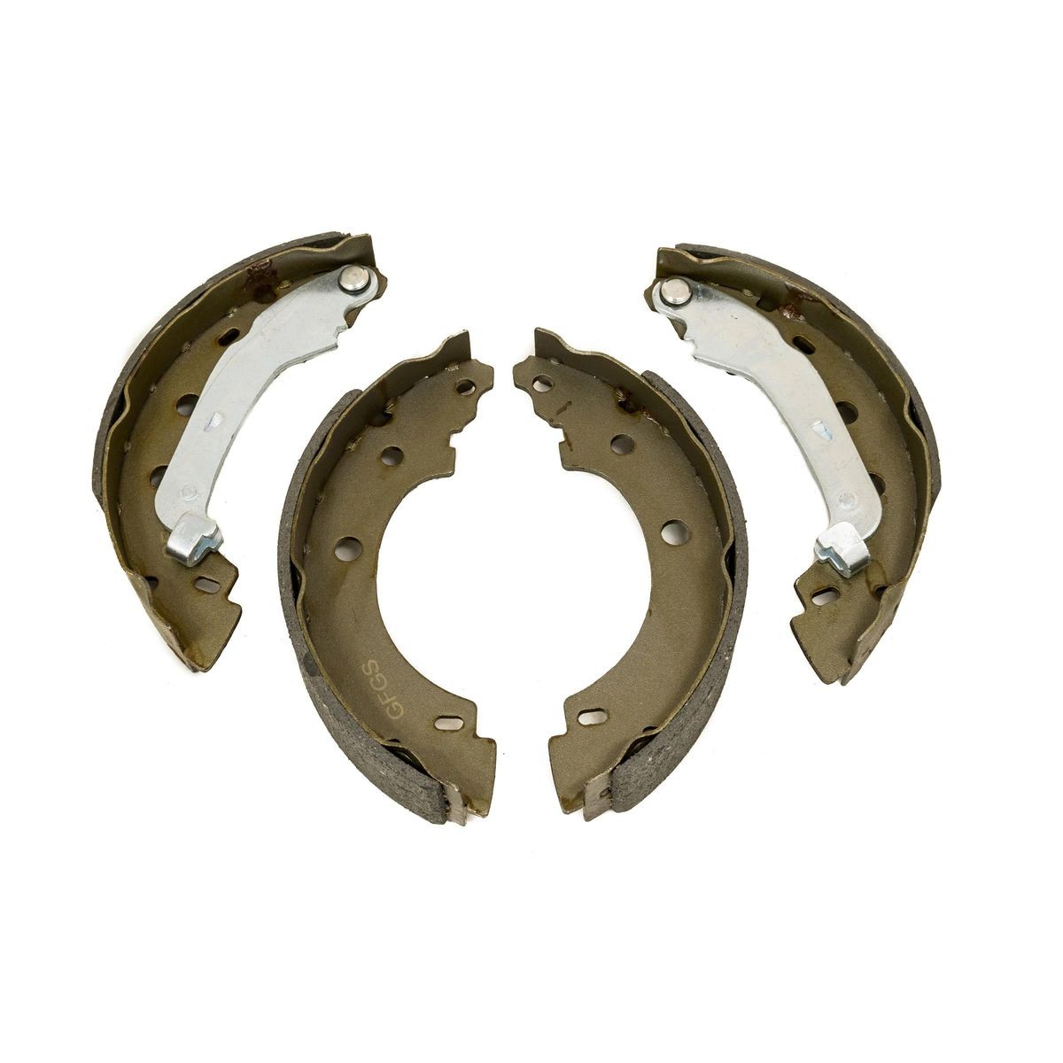 Bild von MASTER-SPORT 03013703502-SET-MS Bremsbacken Trommelbremsbacken, Bremsbackensatz Hinterachse 203 39 RENAULT: Kangoo II / Grand Kangoo