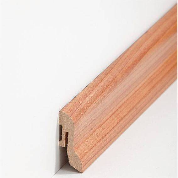 Bild von Sockelleiste Mainz MDF 20 x 40 x 2500 mm Kirsche Fußleiste by PROVISTON