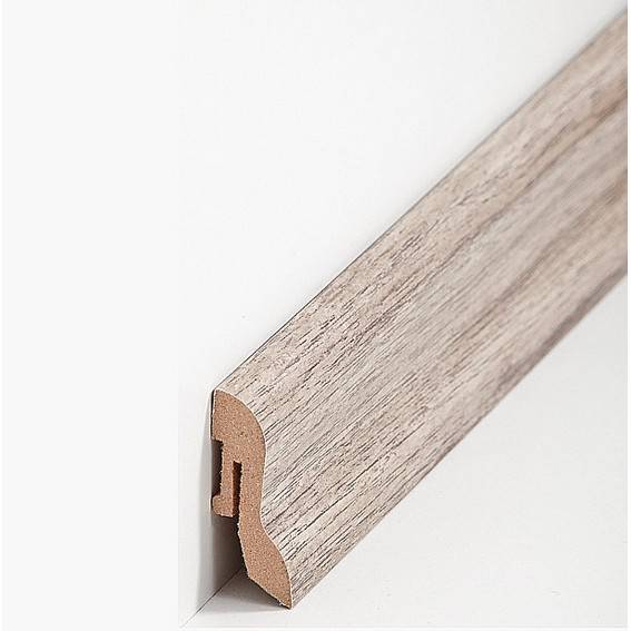 Bild von Sockelleiste Mainz MDF 20 x 40 x 2500 mm Nussbaum rustikal Fußleiste by PROVISTON