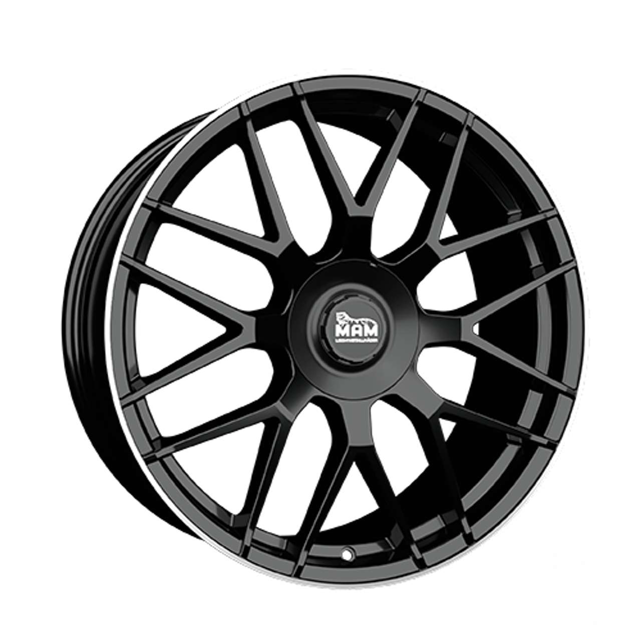 Bild von MAM MAM GT1 black lip polished 8.0Jx18 5x100 ET45