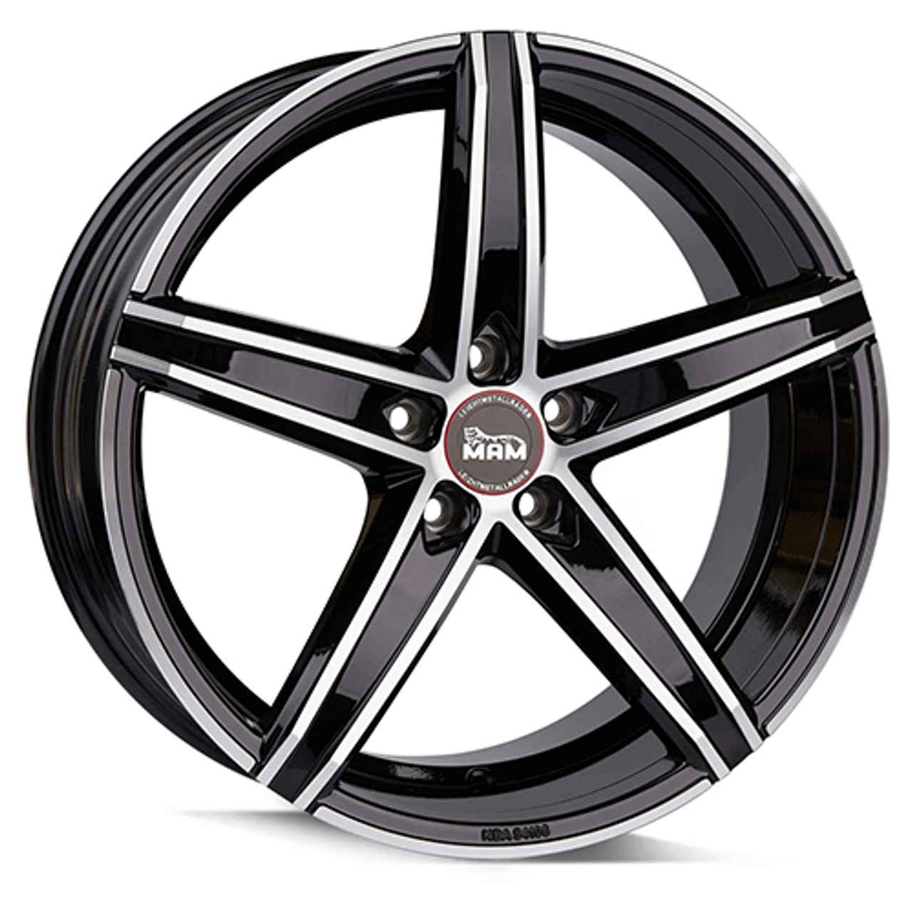 Bild von MAM MAM OX-18 black front polished 8.5Jx19 5x112 ET45