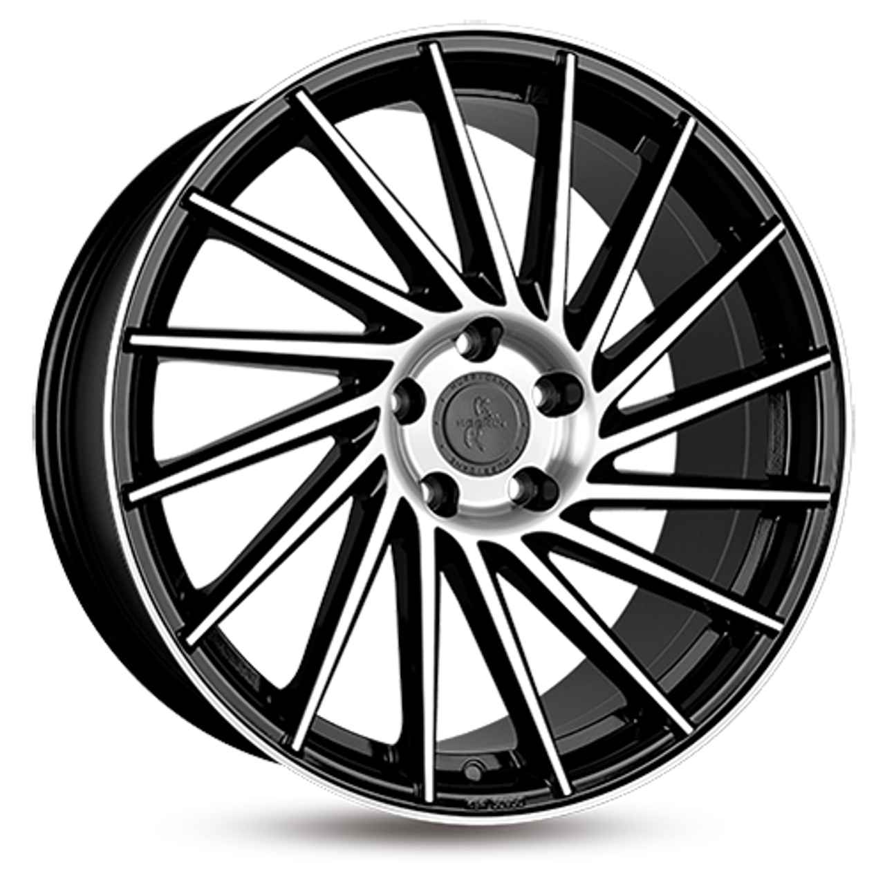 Bild von KESKIN KT17 HURRICANE black front polished 8.5Jx19 5x112 ET30