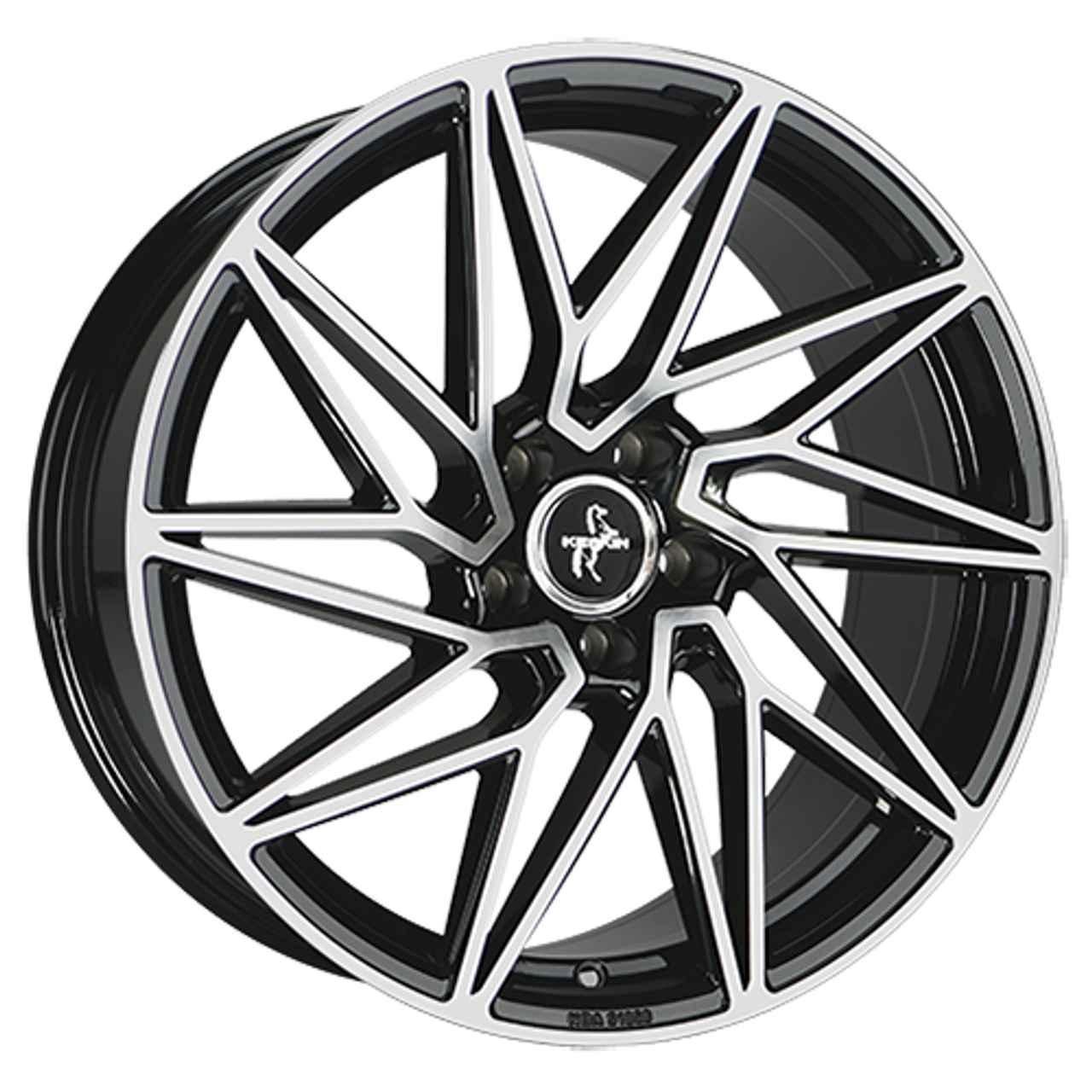Bild von KESKIN KT20 FUTURE black front polished 8.5Jx19 5x112 ET30