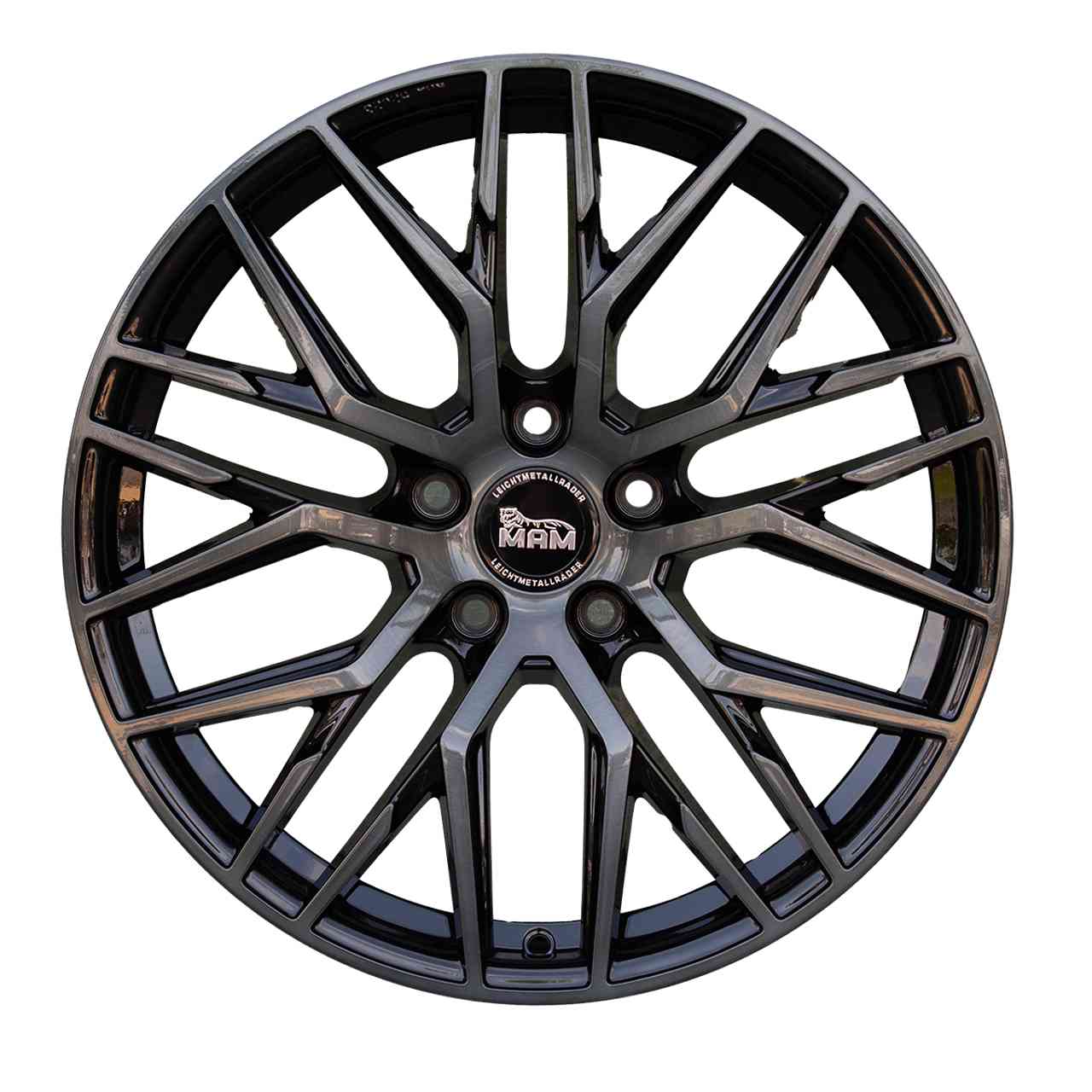 Bild von MAM MAM RS4 gun metal brushed 8.5Jx19 5x114.3 ET40