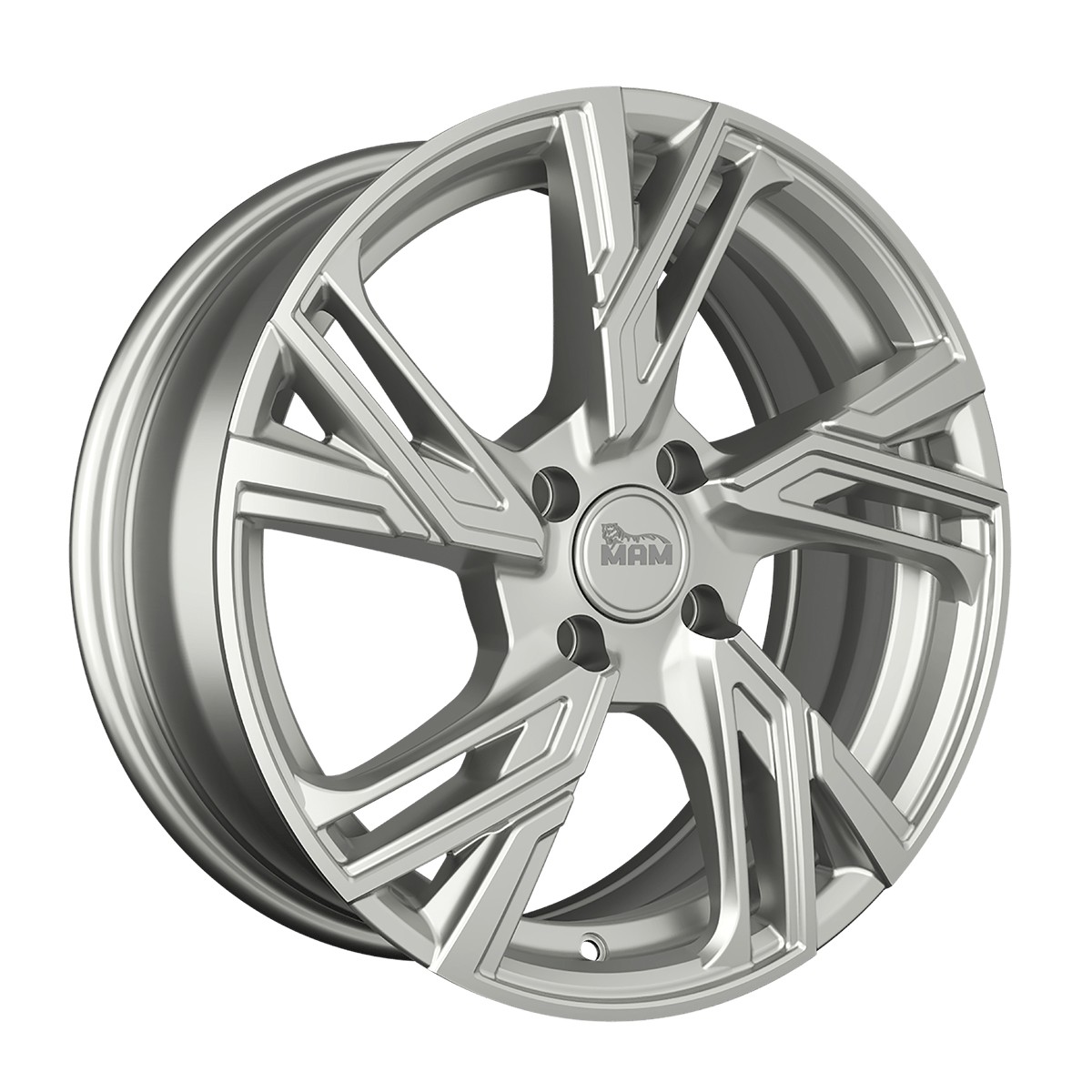 Bild von MAM MAM RS5 silver painted 6.5Jx16 4x108 ET37