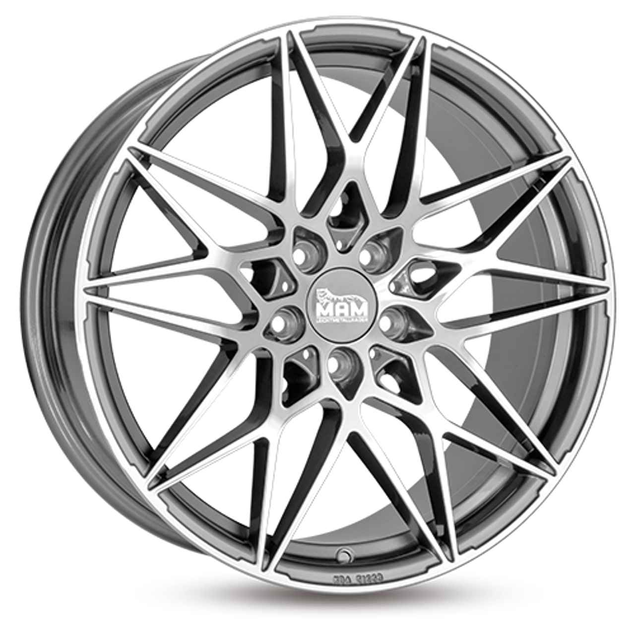 Bild von MAM MAM B2 palladium front polished 8.5Jx19 5x112 ET45