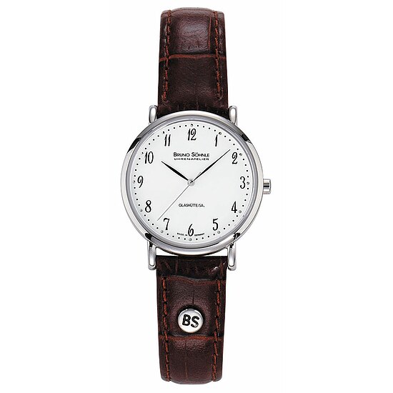 Bild von Bruno Söhnle Damen Analog Quarz Uhr mit Leder Armband 17-13045-921